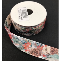 Christmas Ribbon 1" 10.92 yards